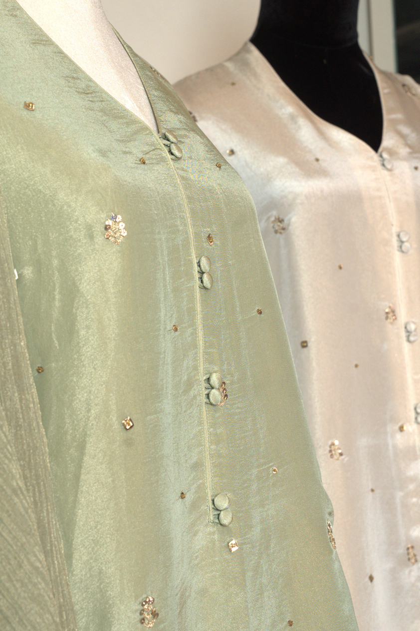 Linen Knit Dress Hover